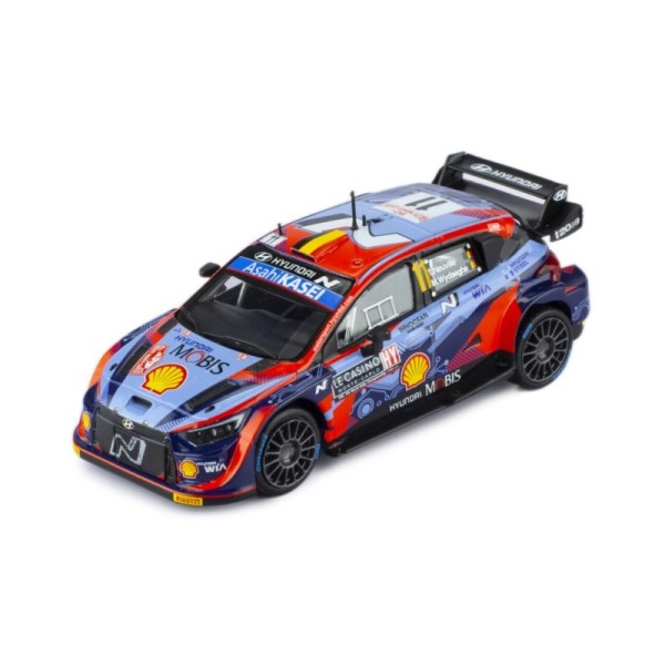 Miniatura Hyundai i20 N Rally1 Rallye Monte Carlo 2022 N°11 Neuville/Wydaeghe - Ixo 1/43