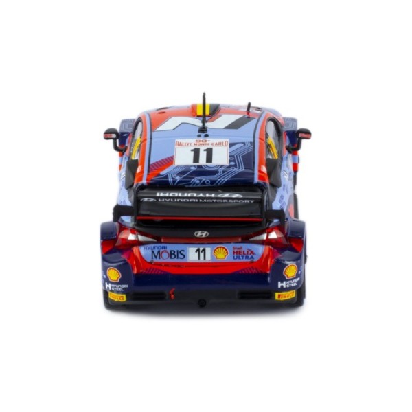 Miniatura Hyundai i20 N Rally1 Rallye Monte Carlo 2022 N°11 Neuville/Wydaeghe - Ixo 1/43