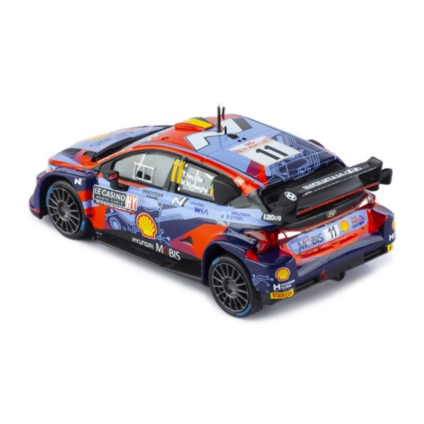 Miniatura Hyundai i20 N Rally1 Rallye Monte Carlo 2022 N°11 Neuville/Wydaeghe - Ixo 1/43