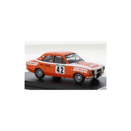 Miniatura Ford Escort MK I Rallye Portugal 1975 N°42 F.Lezama/J.Arnaiz - Trofeu 1/43
