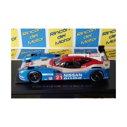 Nissan GT-R Nismo 2015 24h de Le Mans Ordoñez-Matsuda-Shulzhitskiy - Miniatura Ebbro 1/43