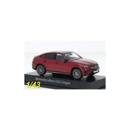 Mercedes GLC Coupe 2023 Burdeos - Miniatura i-Scale 1/43