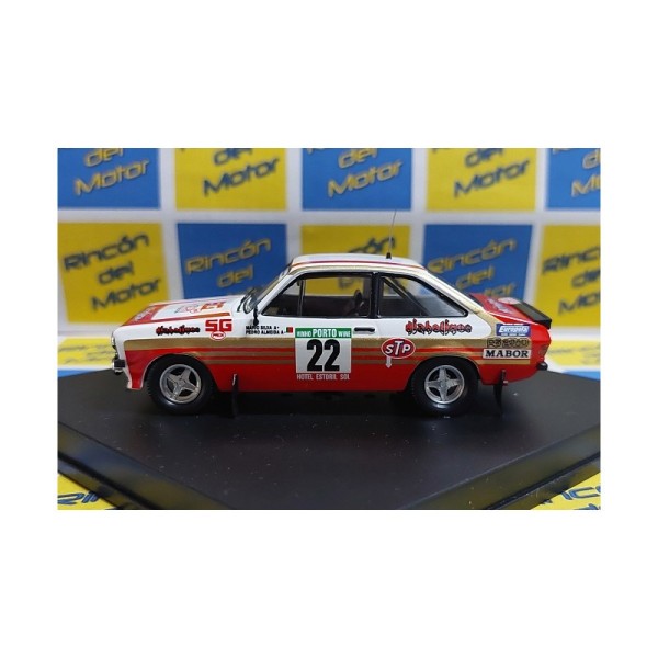 Miniatura Ford Escort RS 1800 MkII Rallye de Portugal 1981 N°22 Silva-Almeida - 1/43