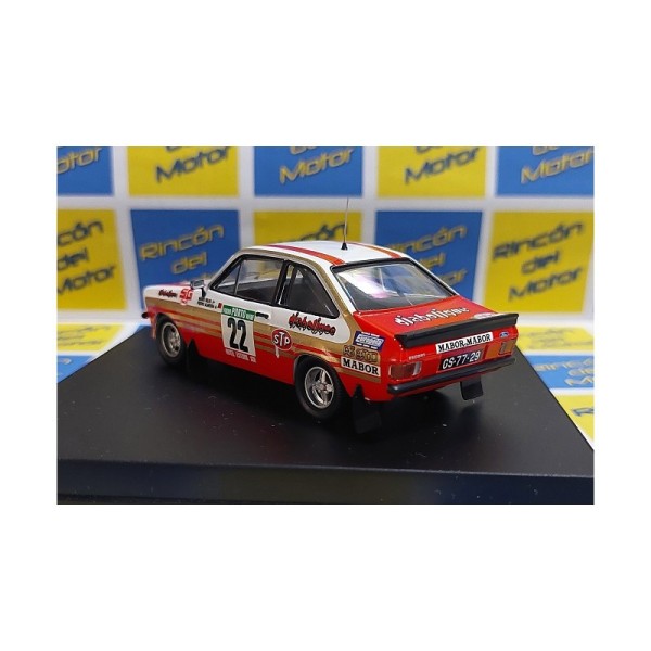 Miniatura Ford Escort RS 1800 MkII Rallye de Portugal 1981 N°22 Silva-Almeida - 1/43