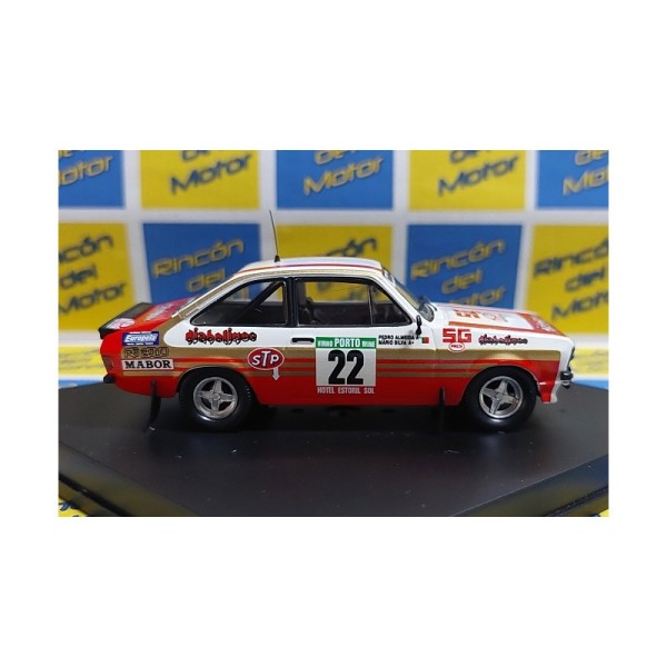 Miniatura Ford Escort RS 1800 MkII Rallye de Portugal 1981 N°22 Silva-Almeida - 1/43