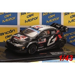 Toyota Yaris Rally1 Hybrid Rallye Monte Carlo 2024 Nº33 Evans-Martin - Miniatura Ixo 1/43