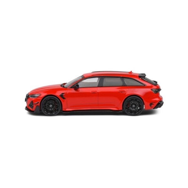 Miniatura Audi RS6-R ABT 2022 (C8) Misano Red - Solido 1/43