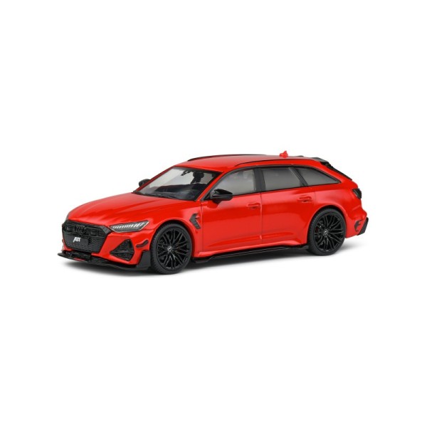 Miniatura Audi RS6-R ABT 2022 (C8) Misano Red - Solido 1/43