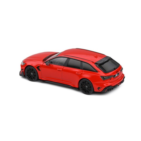 Miniatura Audi RS6-R ABT 2022 (C8) Misano Red - Solido 1/43