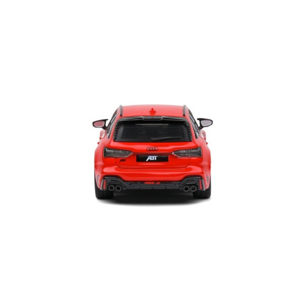 Miniatura Audi RS6-R ABT 2022 (C8) Misano Red - Solido 1/43