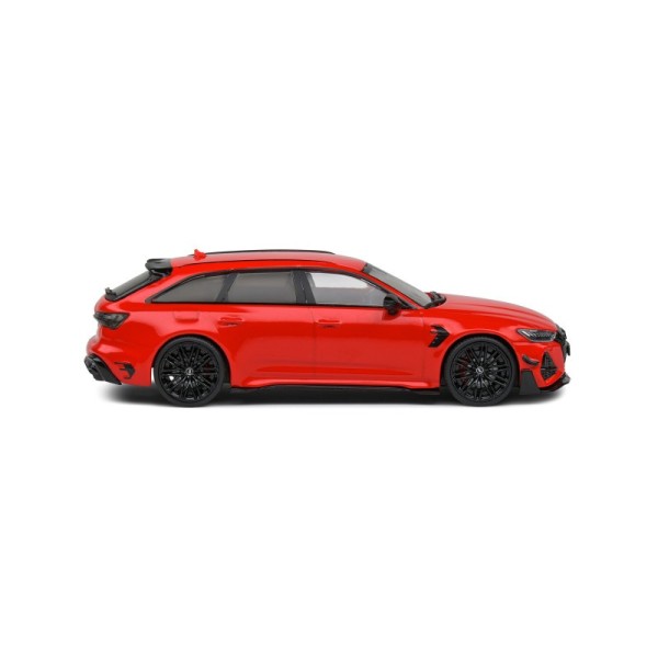 Miniatura Audi RS6-R ABT 2022 (C8) Misano Red - Solido 1/43