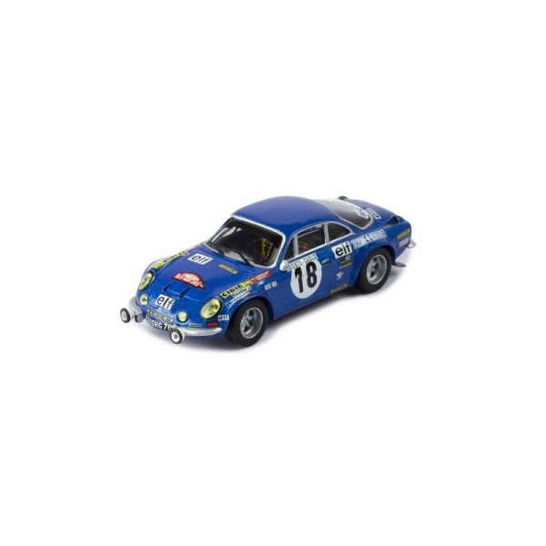 Miniatura Alpine Renault 1800 S Rallye Monte Carlo 1973 N°18 Andruet-Petit - Ixo 1/43