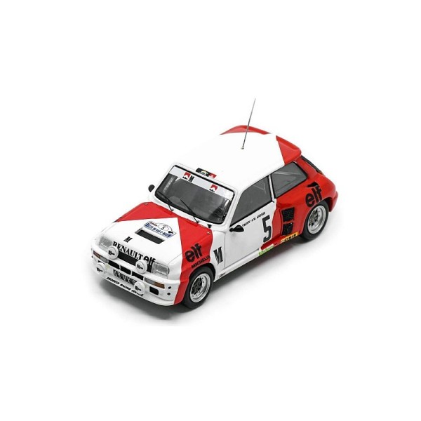 Renault 5 Turbo Rallye Du Var 1982 Nº5 Alain Prost - Miniatura Spark 1/43
