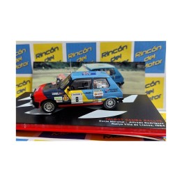 Talbot Samba Rallye Rallye Villa de Llanes 1984 N°8 Moratal-Rodriguez - Miniatura Ixo 1/43
