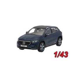 Miniatura Mercedes-Benz EQA (H243) 2021 Azul - Herpa 1/43
