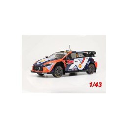 Miniatura Hyundai i20 N Rally1 WRC Rallye Portugal 2025 N°8 Tanak/Jarveoja - Ixo 1/18