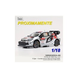 Toyota GR Yaris Rally1 Rallye Portugal 2025 Nº17 Ogier/Landais - Miniatura Ixo 1/18