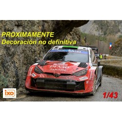 Toyota GR Yaris Rally1 WRC Rallye Monte Carlo 2026 N°33 Evans-Martin - Miniatura Ixo 1/43