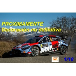 Miniatura Hyundai i20 N Rally1 Rallye Monte Carlo 2026 N°16 Fourmaux/Coria - Ixo 1/18