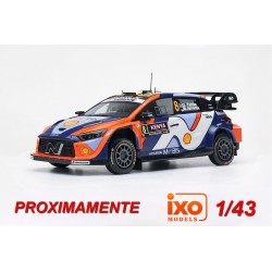 Hyundai i20 N Rally1 WRC Rallye Portugal 2025 N°8 Tanak/Jarveoja - Miniatura Ixo 1/43