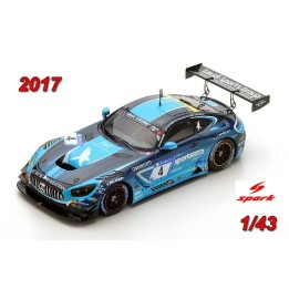 Mercedes AMG GT3 N°4 Black Falcon Nurburgring 2017 - H.Haupt - A.Al Faisal - L.Stolz - D.Juncadella - Miniatura 1/43