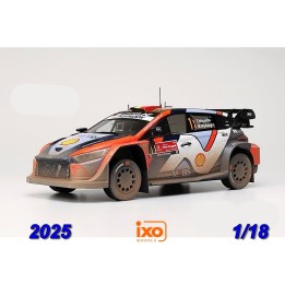 Hyundai i20 N Rally1 Rallye Portugal 2025 N°1 Neuville/Wydaeghe - Miniatura IXO 1/18