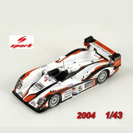 Audi R8 24H Le Mans 2004 N°5 Ara/Capello/Kristensen- Miniatura Spark 1/43