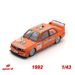 BMW M3 E30 N°20 Team Linder DTM 1992 Wayne Gardner (750ex) - Miniatura Spark Escala 1/43