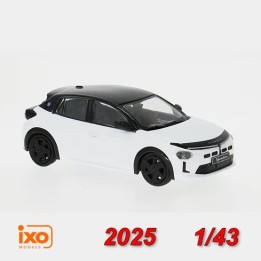 Lancia Ypsilon 2025 Blanco/negro - Miniatura Ixo 1:43