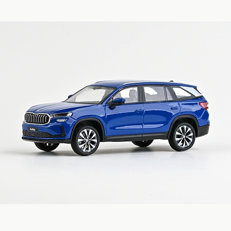 Miniatura Skoda Kodiaq II 2023 Azul - Abrex 1:43