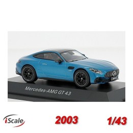 Mercedes AMG GT (C192) 2003 Azul - Miniatura I-iScale 1:43
