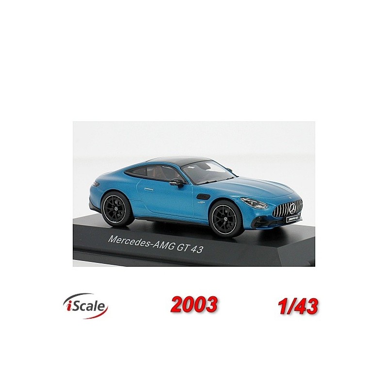 Mercedes AMG GT (C192) 2003 Azul - Miniatura I-iScale 1:43